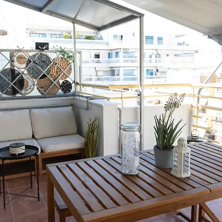 Apartment New Cozy With Balcony Close To Analipsi Metro Thessaloniki