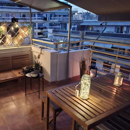 Appartement New Cozy With Balcony Close To Analipsi Metro *