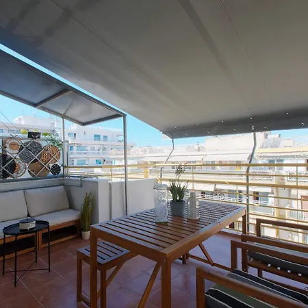 New Cozy With Balcony Close To Analipsi Metro *